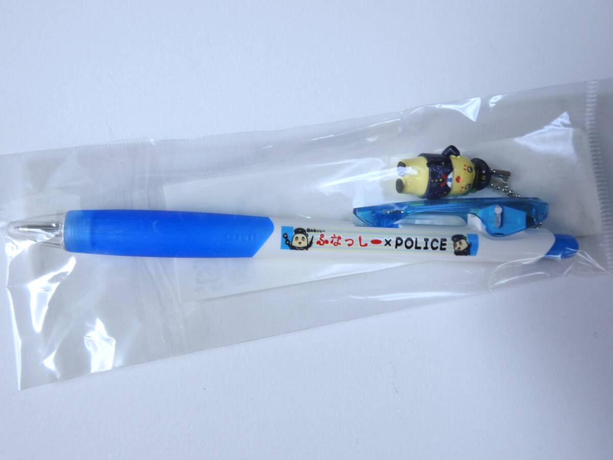 ふなっしー×POLICE ボールペン（お巡りさん） 日本製 未開封未使用 警察限定品 即決価格にて_画像2
