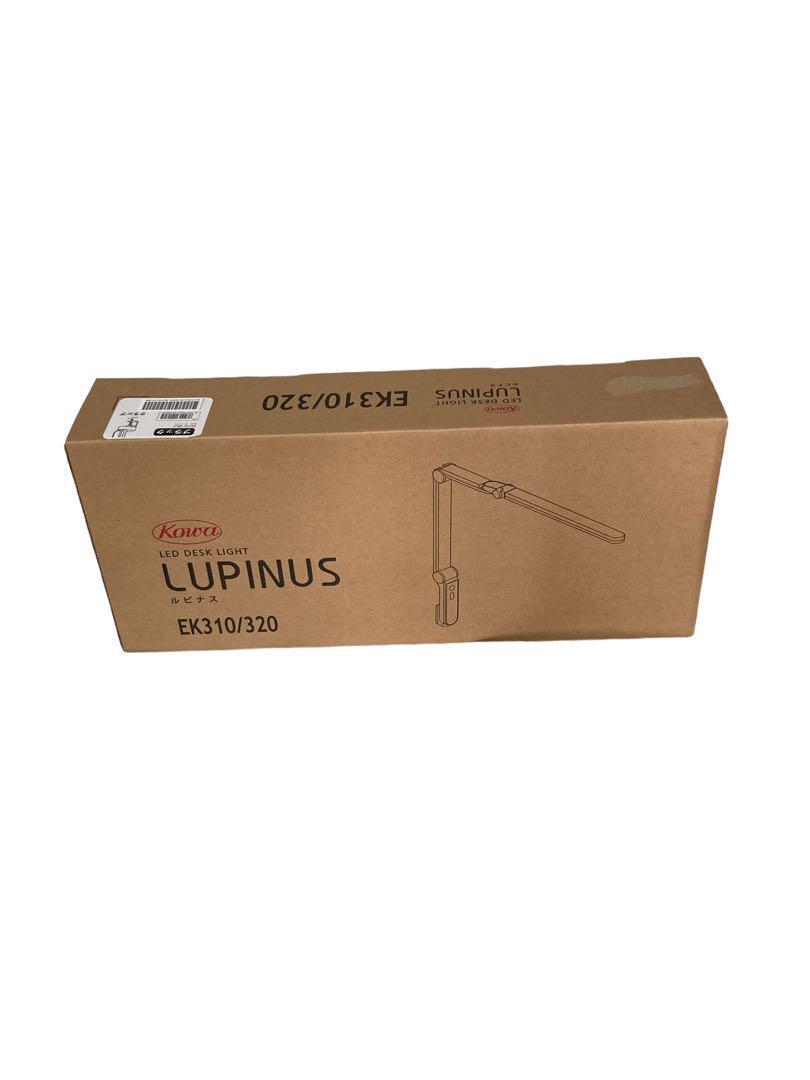 興和 【LUPINUS】 高効率LEDデスクライトブラック EK310-BK2