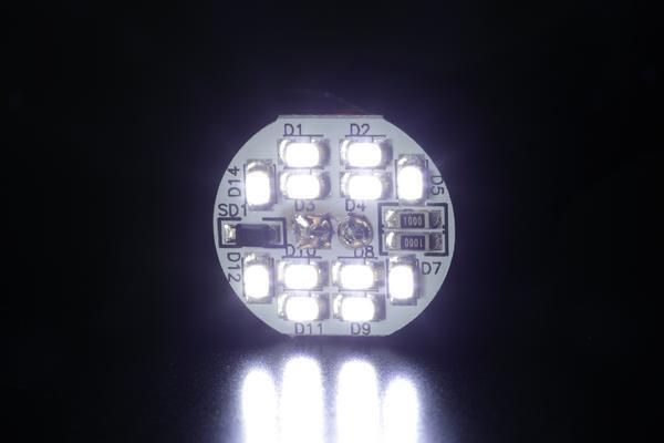 高輝度SMD12発! S500P/S510P ハイゼットトラック (2018.5月以降 後期含む) LED ライセンスランプ T10型 ナンバー灯 ホワイトLED_画像2