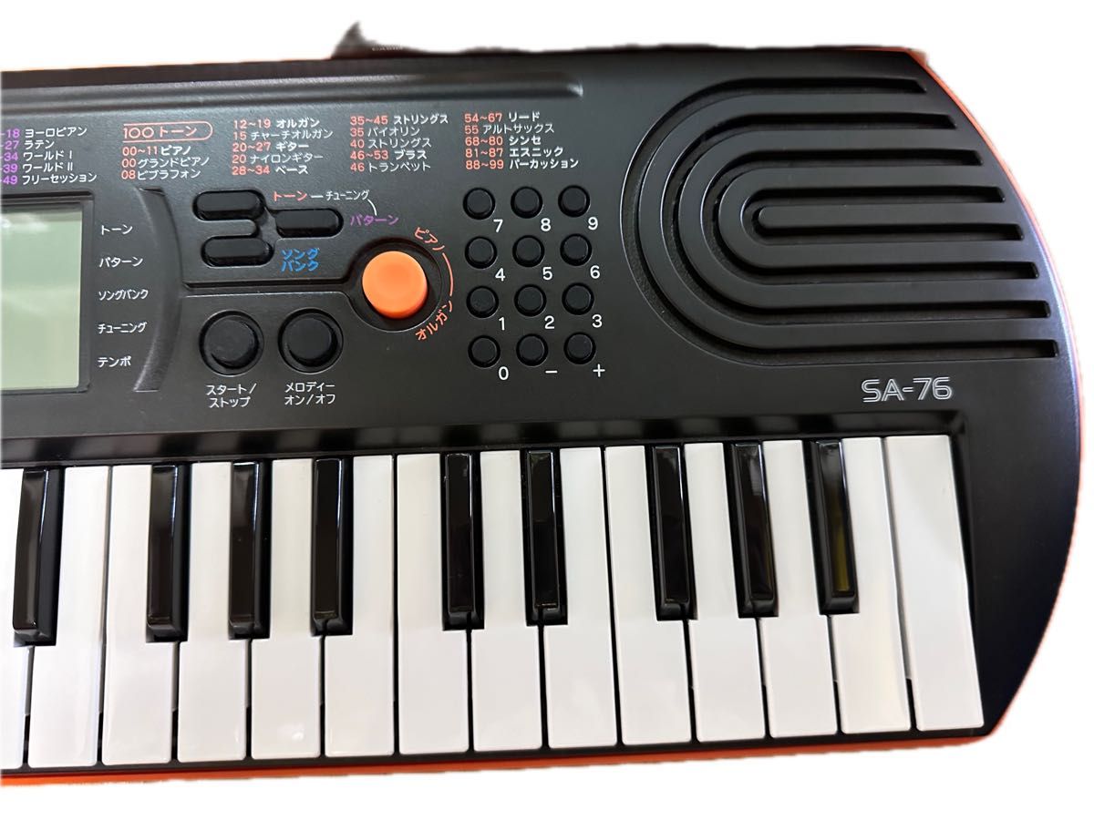 お値下げ！カシオ ミニキーボード SA-76 44ミニ鍵盤 MINI ピアノ音 電子ピアノ 