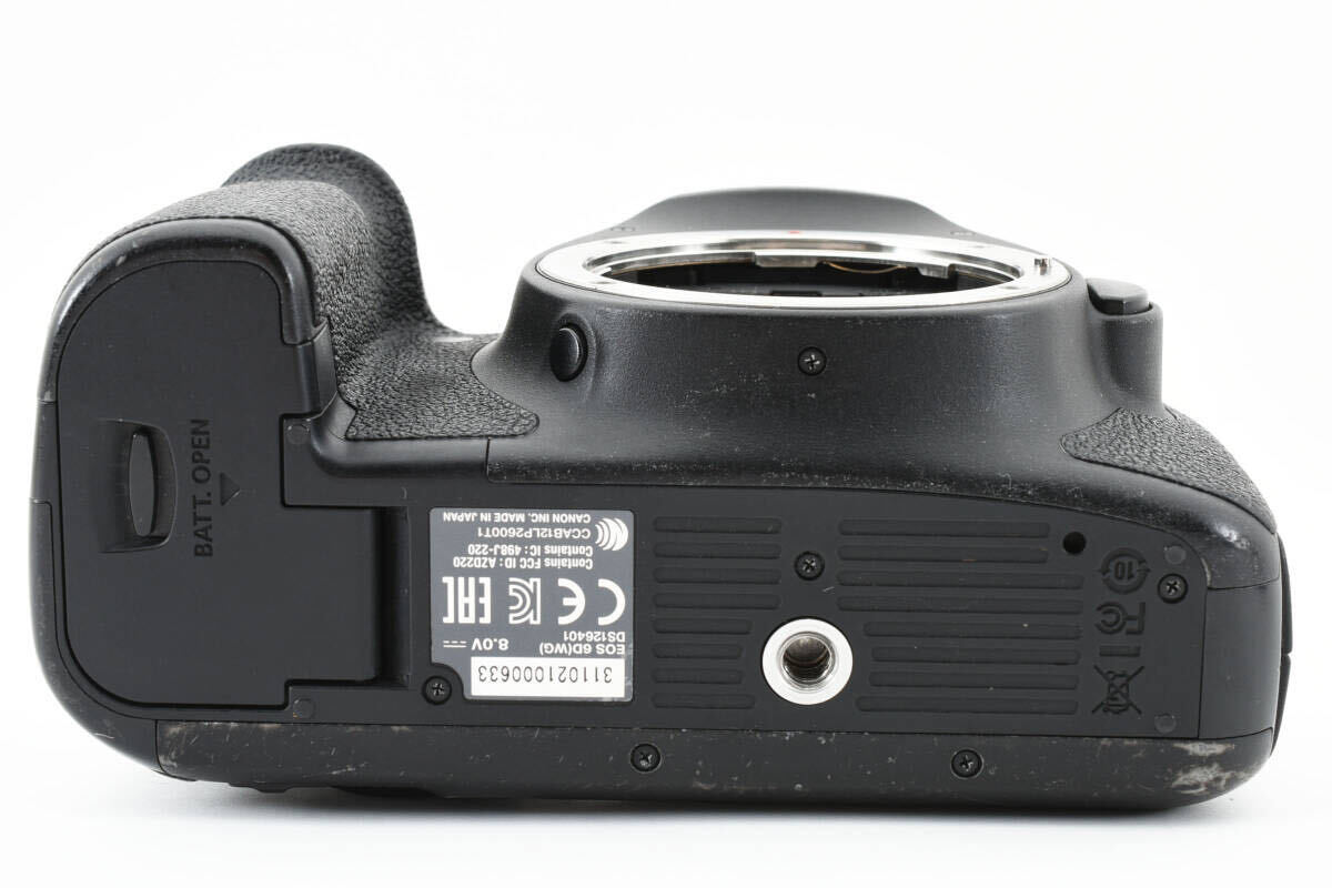 【良級】 Canon キヤノン EOS 6D ボディ デジタル一眼レフカメラ 【動作確認済み】 #1298_画像8