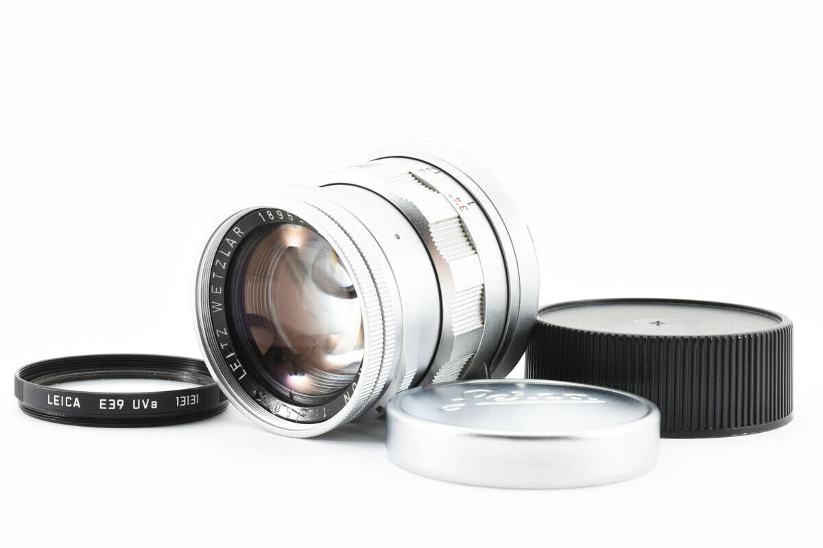 【並品】 ライカ Leica SUMMICRON M 50mm F2 固定鏡胴 後期型 ズミクロン Mマウント レンズ 【動作確認済み】 #1307