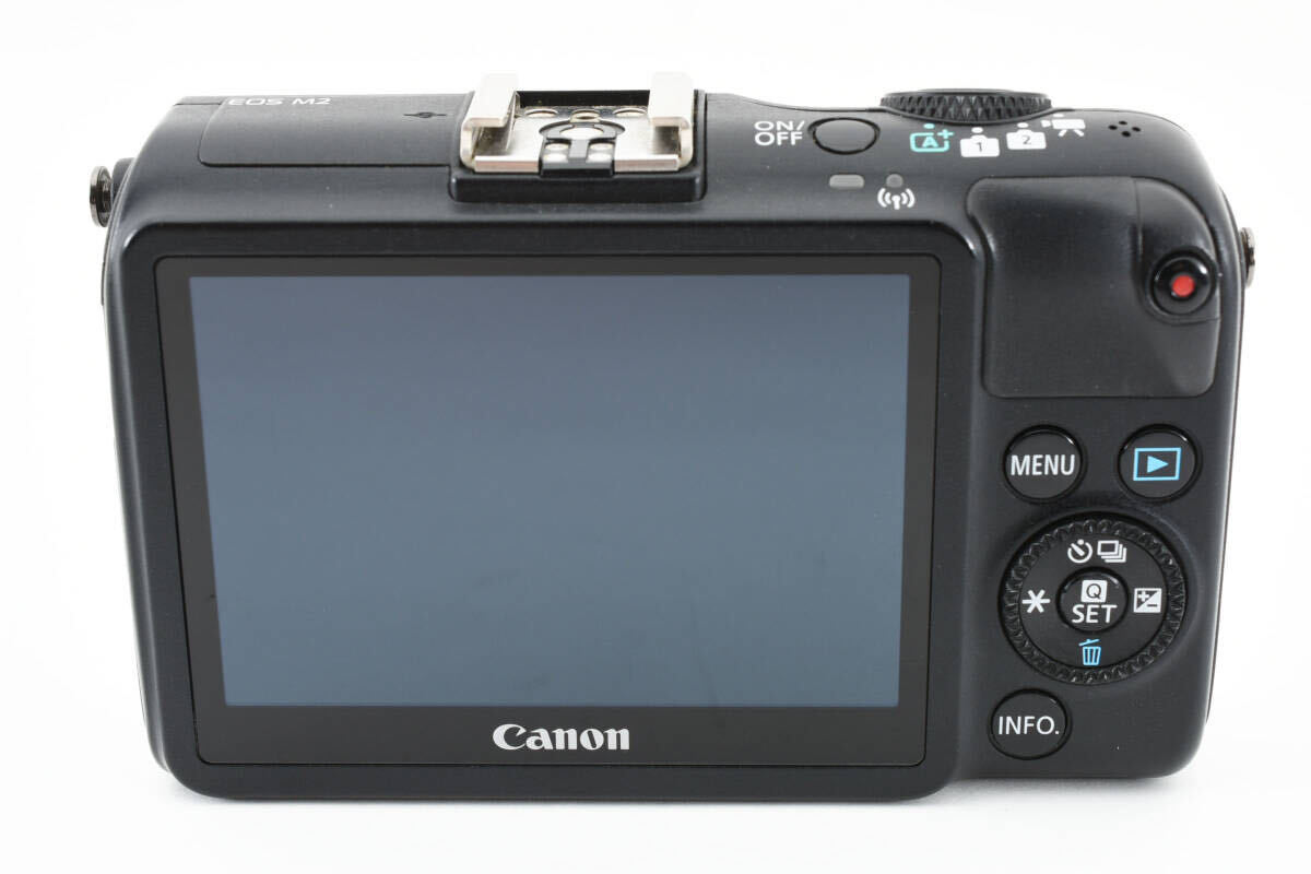 【美品】 Canon EOS M2 ミラーレス 一眼レフカメラ ボディ キャノン 【動作確認済み】#1300_画像6