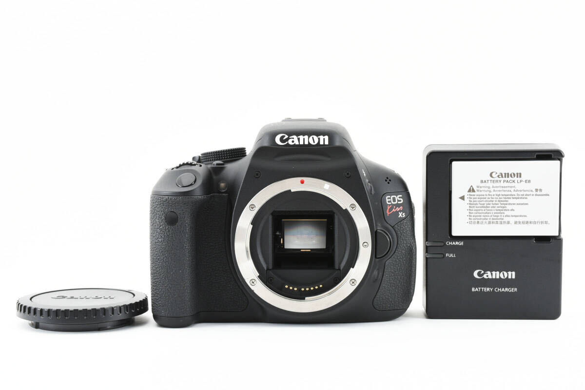 【美品】 Canon EOS Kiss X5 キヤノン デジタル一眼レフカメラ ボディ 【動作確認済み】 #1323_画像1