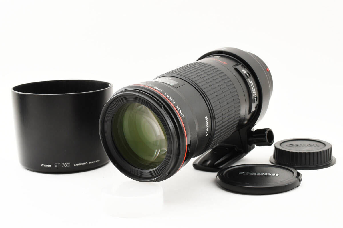 Canon 単焦点マクロレンズ EF180mm F3.5L マクロ USM フルサイズ対応 【現状品】 #1281の画像1