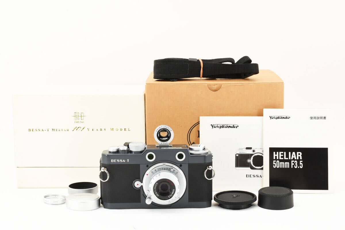 【極上美品】 フォクトレンダー Voigtlander BESSA T 101 レンジファインダー フィルムカメラ 【元箱付き】 【動作確認済み】 #1343_画像1