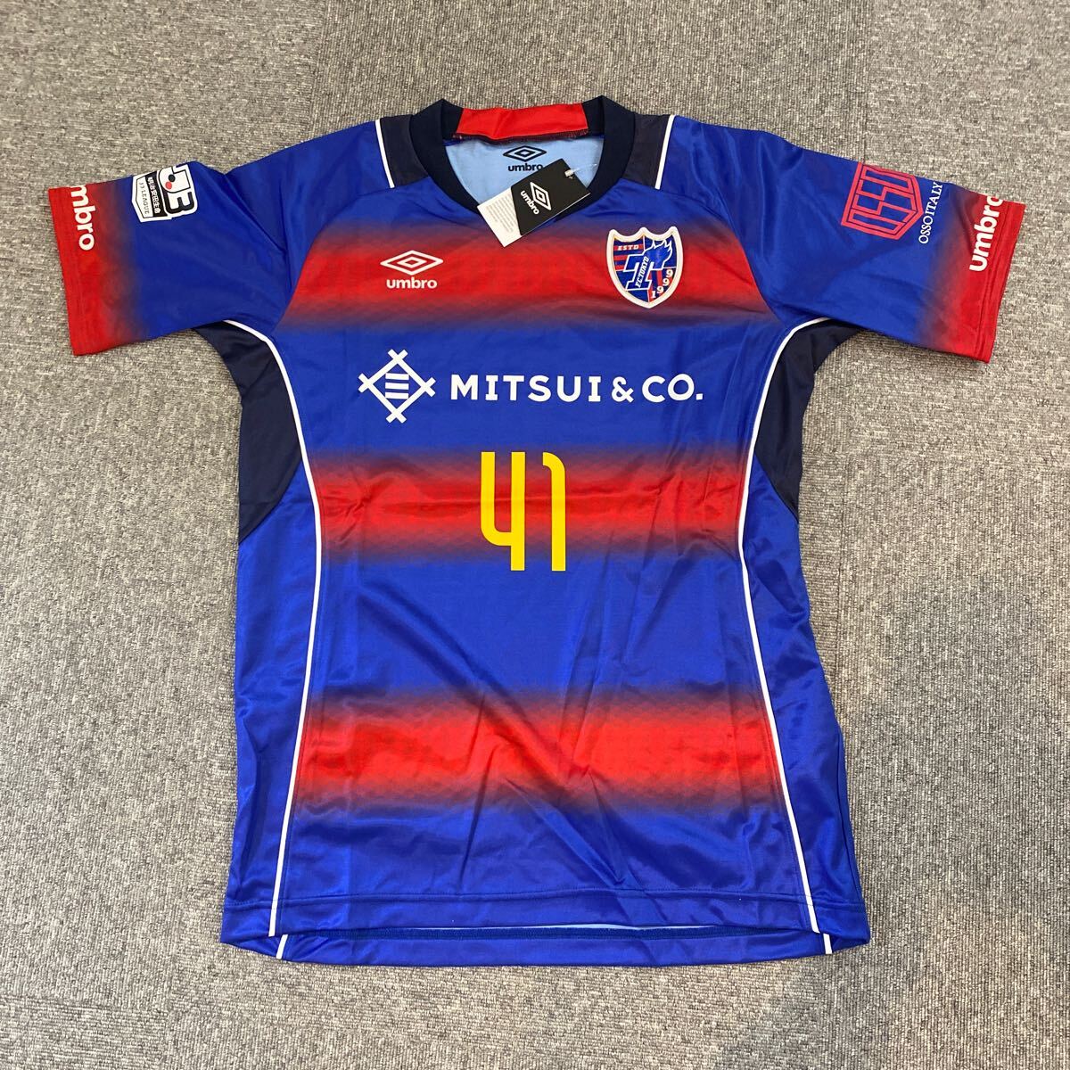 UMBRO 2017明治安田生命J3リーグ　FC東京U23 久保建英ホームユニホーム　O 新品未使用　_画像1