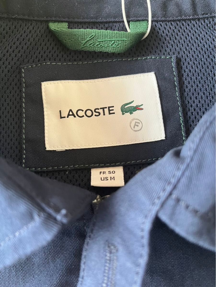 ラコステ ジップアップ ストレッチ ハリントンジャケット LACOSTE BH0110-99 メンズ ブルゾン ジャケット