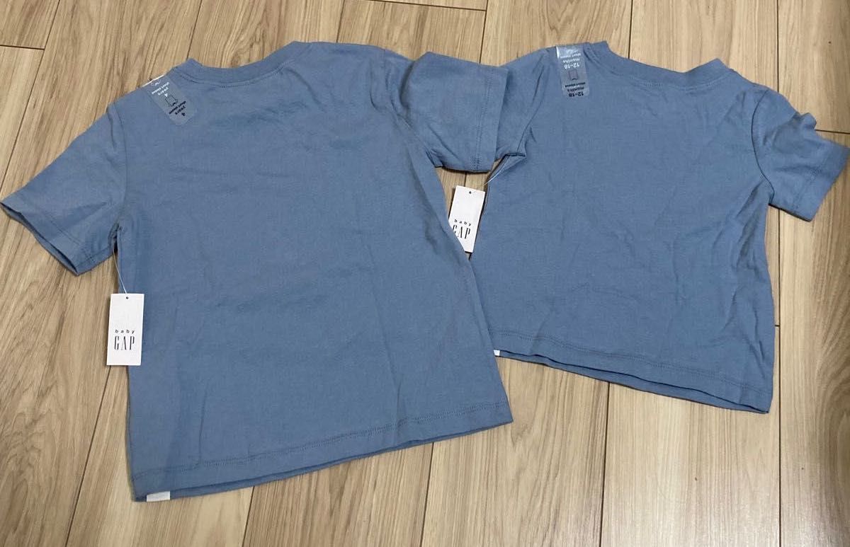 ベビーギャップ　baby gap Tシャツ　ミッキー　ディズニー　兄弟お揃い　105㎝　80㎝