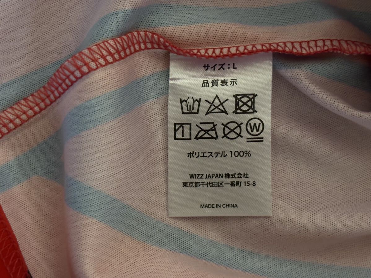 広島ドラゴンフライズ 観戦チケット限定 広島カープコラボユニフォームシャツ 美品 Lサイズ_画像3