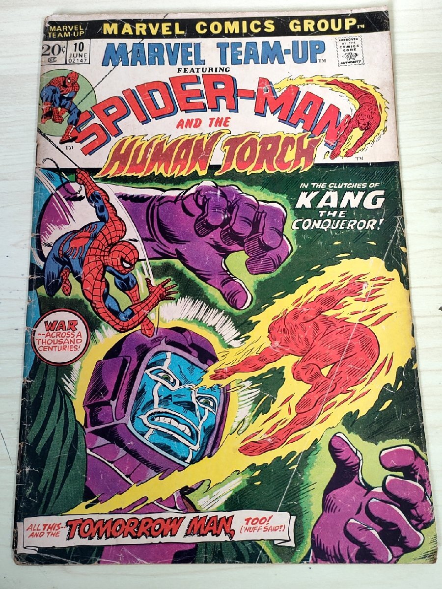 マーベルチームアップ スパイダーマン ヒューマン・トーチ/SPIDER-MAN HUMAN TORCH No.10 アメコミ/漫画/マンガ/マーベル/洋書/B3228167の画像1