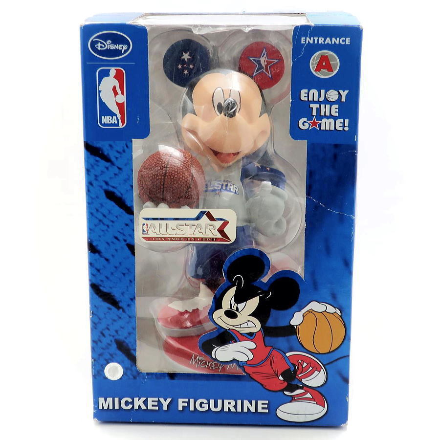  Disney Mickey NBA 2011 all Star game * figure 2011 piece limitation limit standard number entering USA 2011 year basketball 