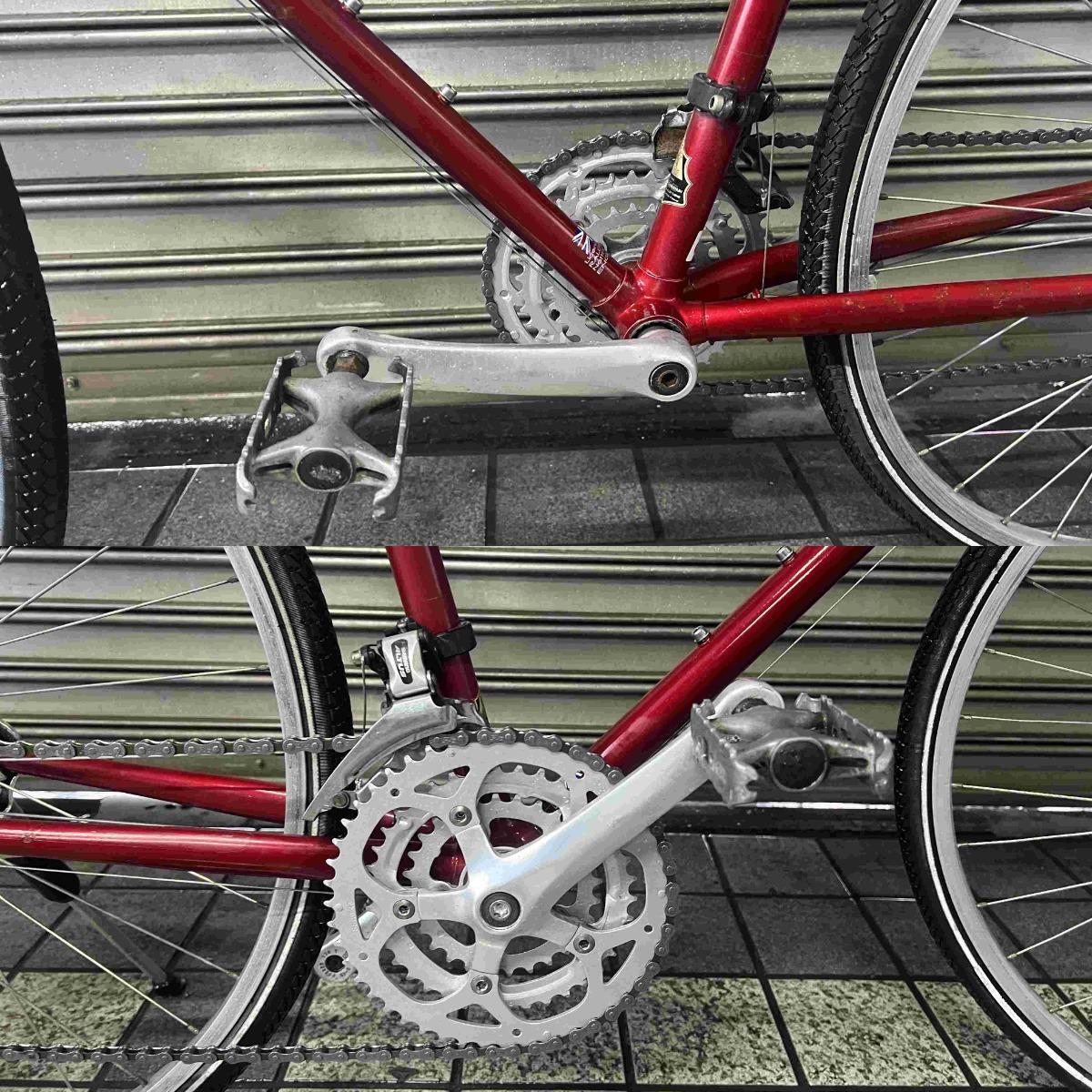 【RALEIGH】ラレーCLB Club Sport　ロスバイク　24s 700x32c レッド　年式不明_画像7