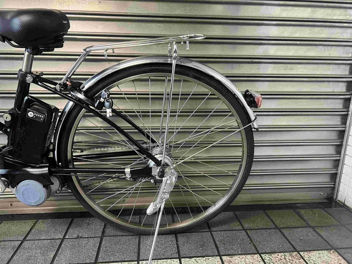 【Panasonic】電動アシスト自転車 ティモ・DX 27型 12Ah 内装5段変速 ピュアブラック_画像3