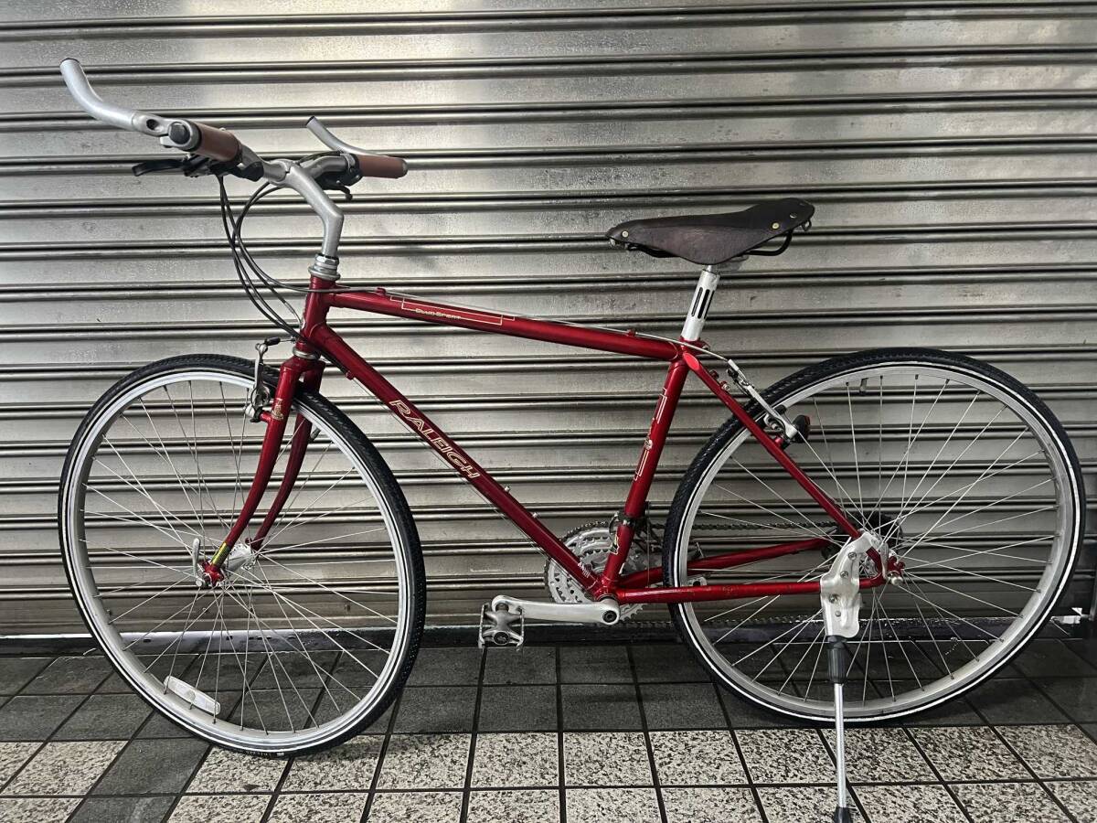 【RALEIGH】ラレーCLB Club Sport　ロスバイク　24s 700x32c レッド　年式不明_画像1