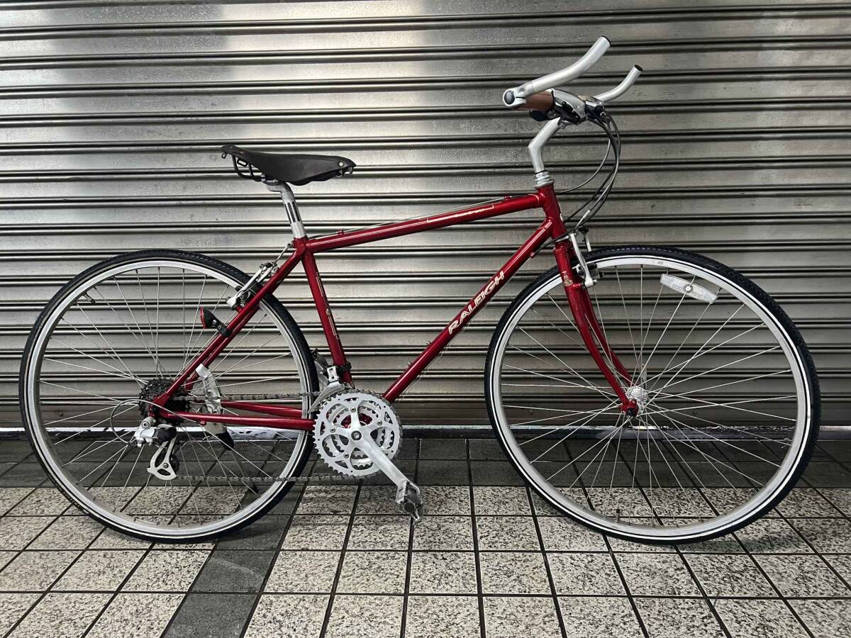 【RALEIGH】ラレーCLB Club Sport　ロスバイク　24s 700x32c レッド　年式不明_画像4