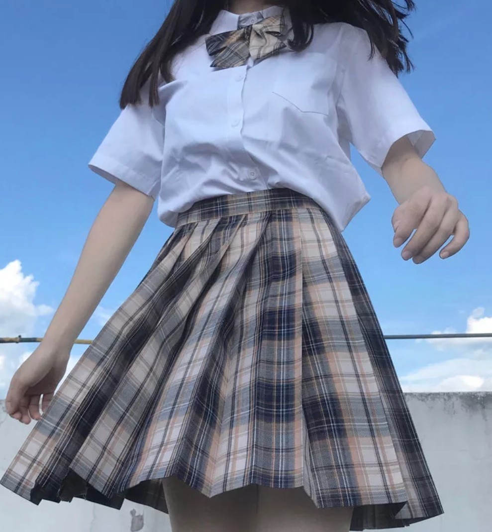 女子高生制服セット　学生服　制服　コスプレ衣装　セクシーコスプレ　新品　Lサイズ