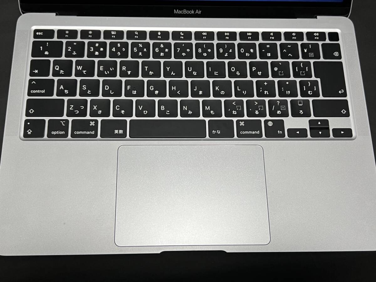 Apple「MacBook Air 13.3inch」シルバー 2020（A2337）16GB、2TB　M1チップ　Apple Care+ １年有効残　最大容量100%_画像4