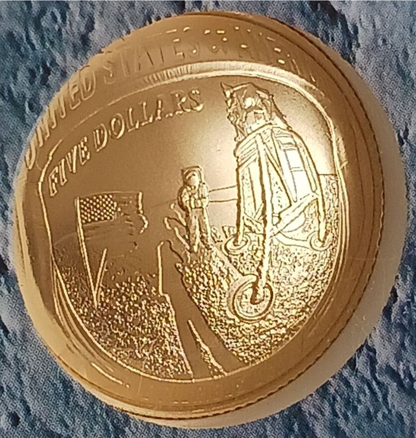 月面ラベル MS70 アポロ11号月面着陸記念金貨 人類初でファーストデイ 50周年記念 5ドル 2019年 メモリアル Apollo11 gold First day_画像6