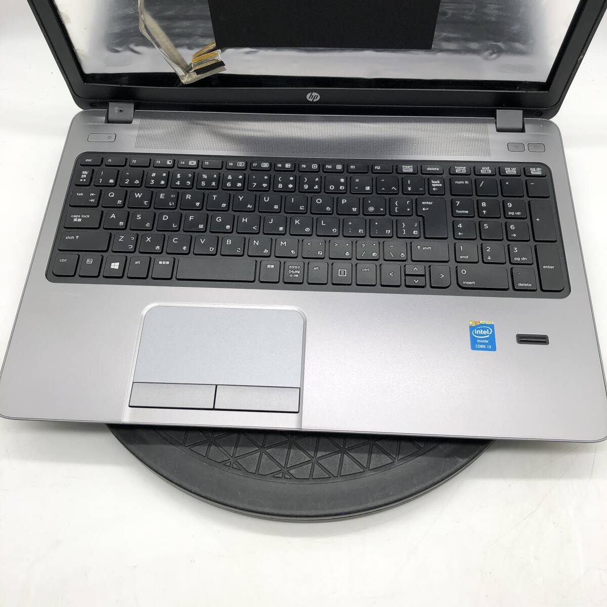 【BIOS起動】ジャンク HP ProBook 450 G1 Notebook CPU Core i3 4000M メモリ/HDD/SSDなし 中古 PC ノートパソコン 基盤 バッテリー 部品 4の画像2