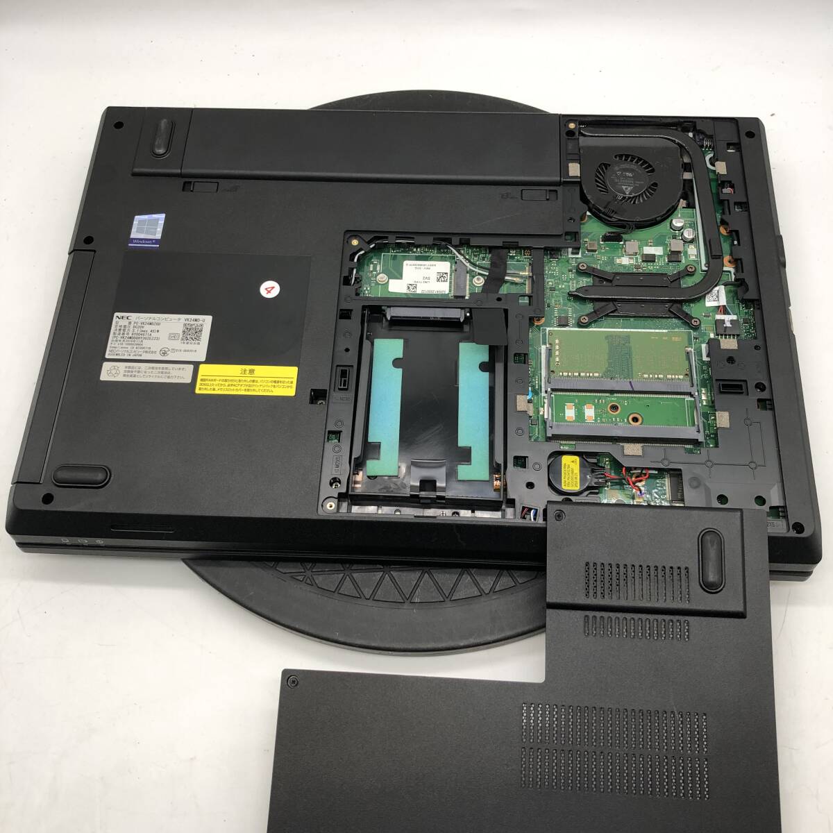 【BIOS起動】ジャンク 2018年 NEC VersaPro PC-VK24MDZGU CPU Core i5-6300U メモリ4GB SSD/HDDなし 中古 PC ノートパソコン 基盤 部品_画像9