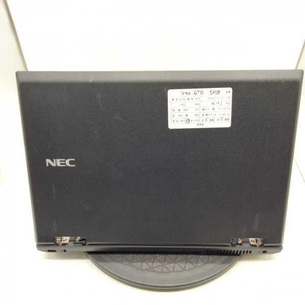【1円~ジャンク】NEC VersaPro PC-VK25LANDN CPU Core i3-4100M 15.6インチ RAM HDDなし 中古 PC ノートパソコン 部品 修理 基盤 パーツ_画像4