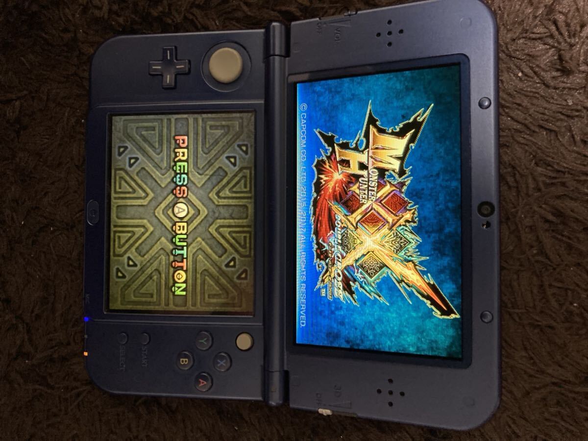 ニンテンドー Nintendo New 3DS LLメタリックブルー タッチペン有り　動作確認済み_画像8