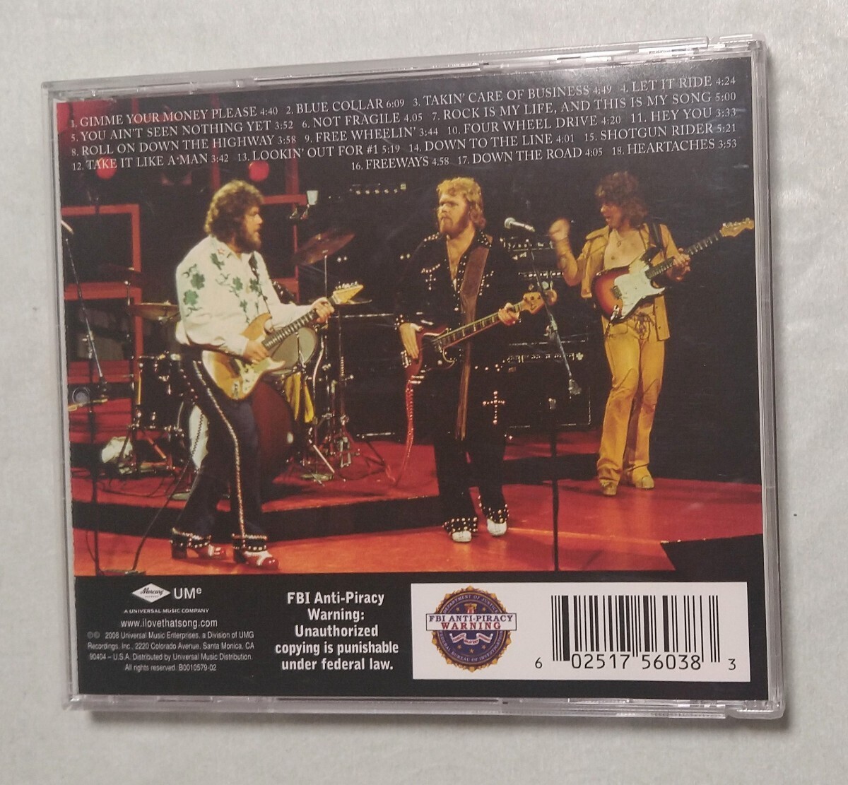 BTO Bachman-Turner- Overdrive『The Definitive Collection』輸入盤_画像3