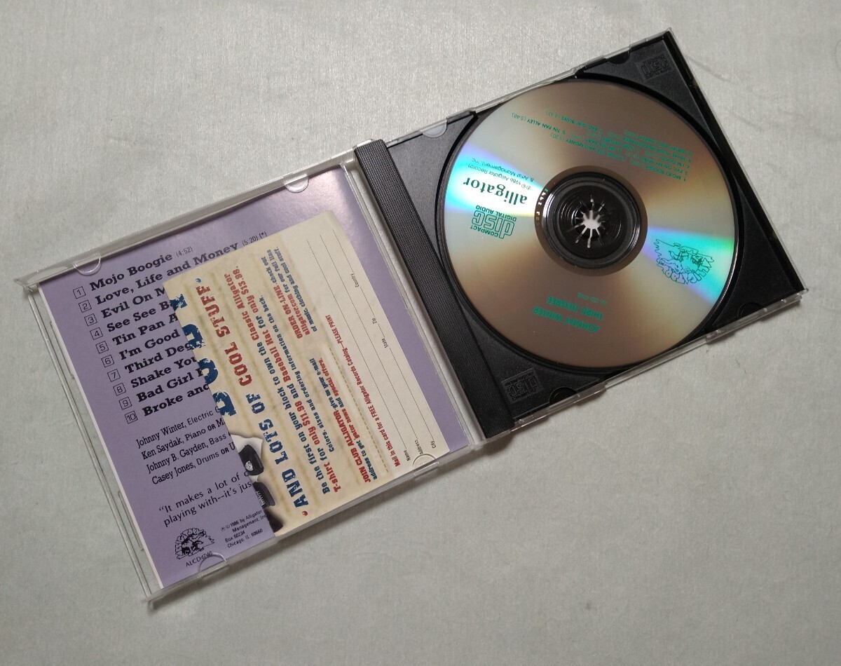ジョニー・ウィンター Johnny Winter 『3rd Degree』輸入盤の画像2