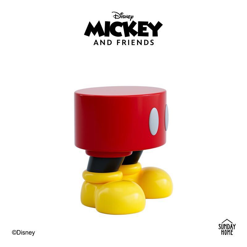 『ミッキーマウス』パンツ型　スツール　椅子　ディズニー　限定　インテリア　ライフスタイル　プレゼント　可愛い　雑貨　32cm 正規品_画像6