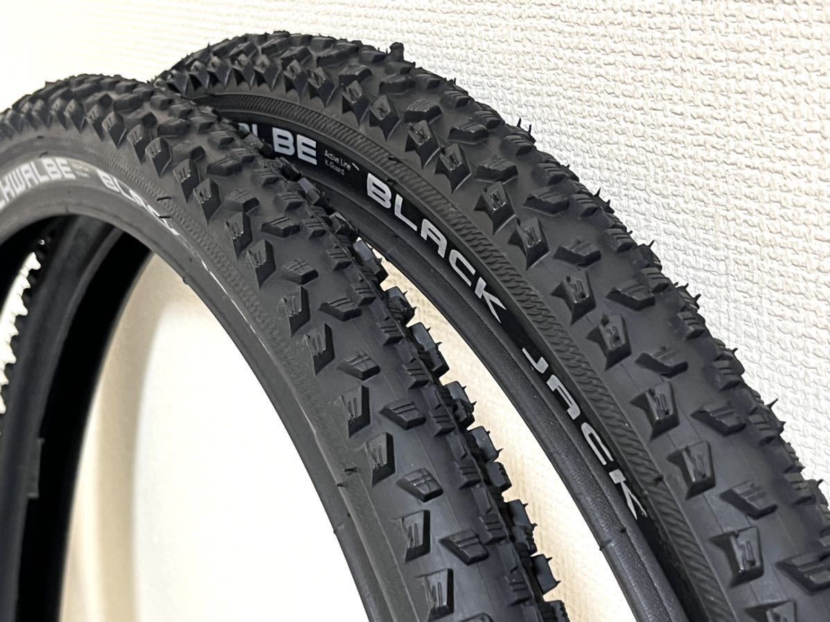 【送料無料特価】Schwalbe Black Jack 26×1.90 新品2本セット_画像1