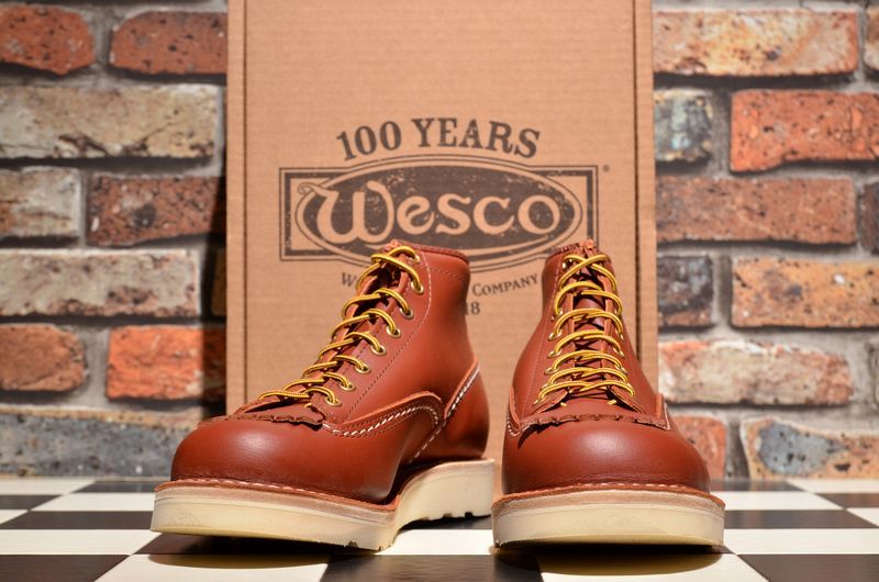 100％品質 ジョブマスター ウエスコ Wesco 8.5E 赤茶 レッドウッド 8.5