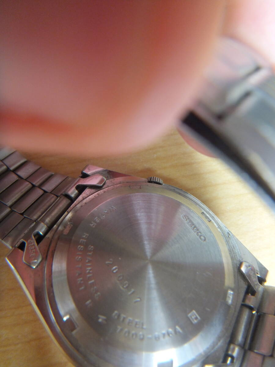 稼働品 セイコー ファイブ デイデイト 自動巻き 7009-876A メンズ 腕時計 SEIKO_画像4