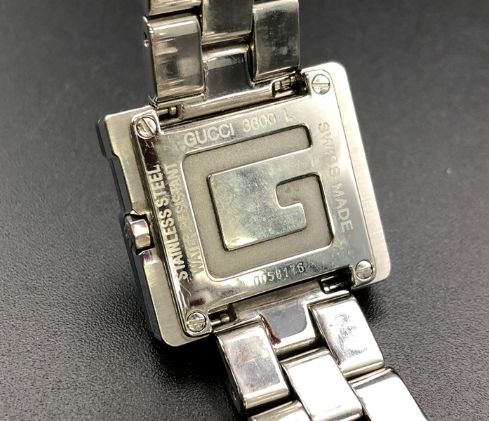 ◆時計◆『WH-4643』★GUCCI(グッチ)★3600L★Gウォッチ ブレス★稼働品(電池交換済)★_画像6