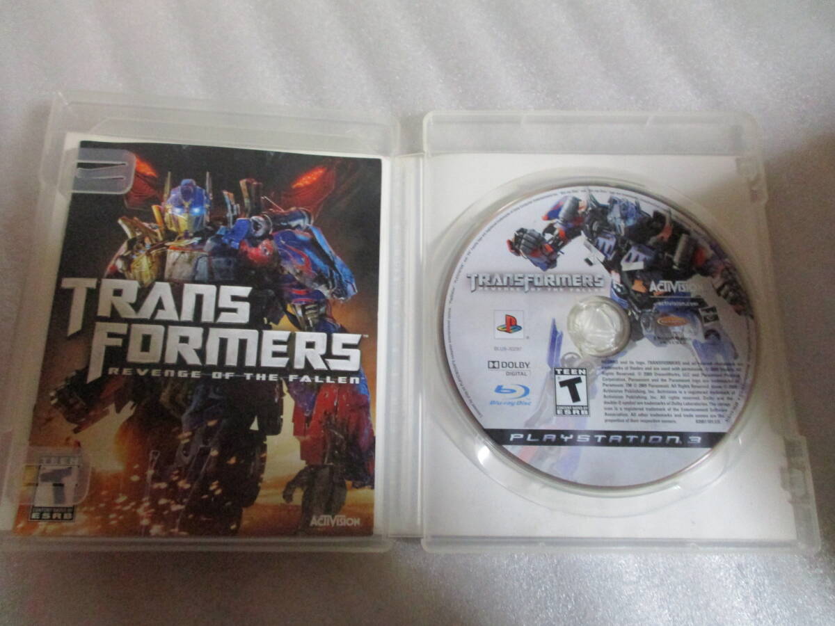 送料198円 PS3 TRANSFORMERS REVENGE OF THE FALLEN　トランスフォーマー 海外 輸入版 _画像2