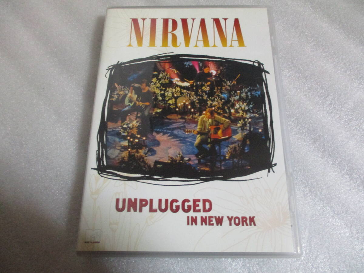 送料198円　NIRVANA ニルヴァーナ / MTV UNPLUGGED IN NEW YORK　DVD_画像1