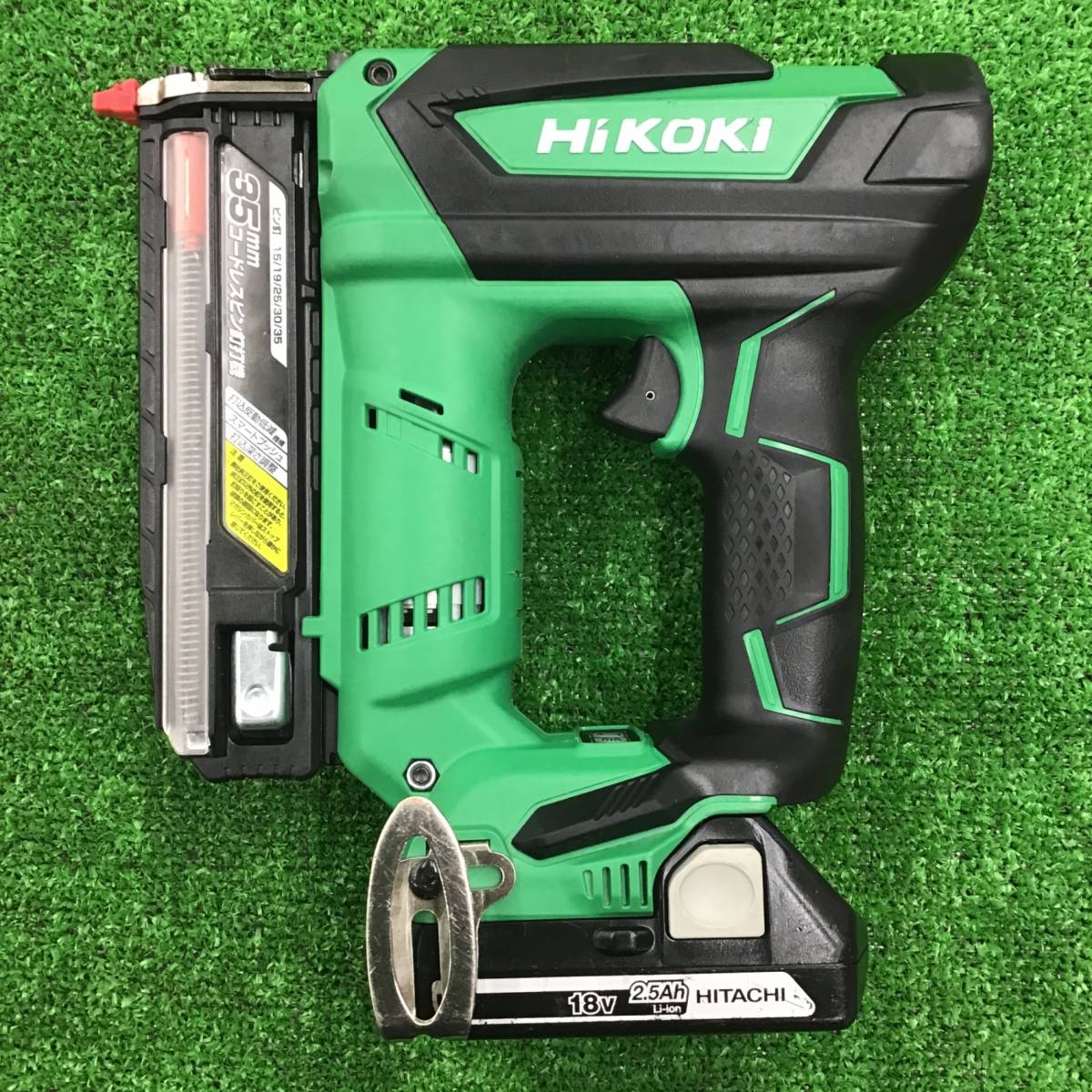 【中古・メンテナンス済み！】 ハイコーキ HIKOKI 18V コードレスピンネイラ NP18DSAL(NN) 本体+バッテリーセット！ 【桶川店】_画像1