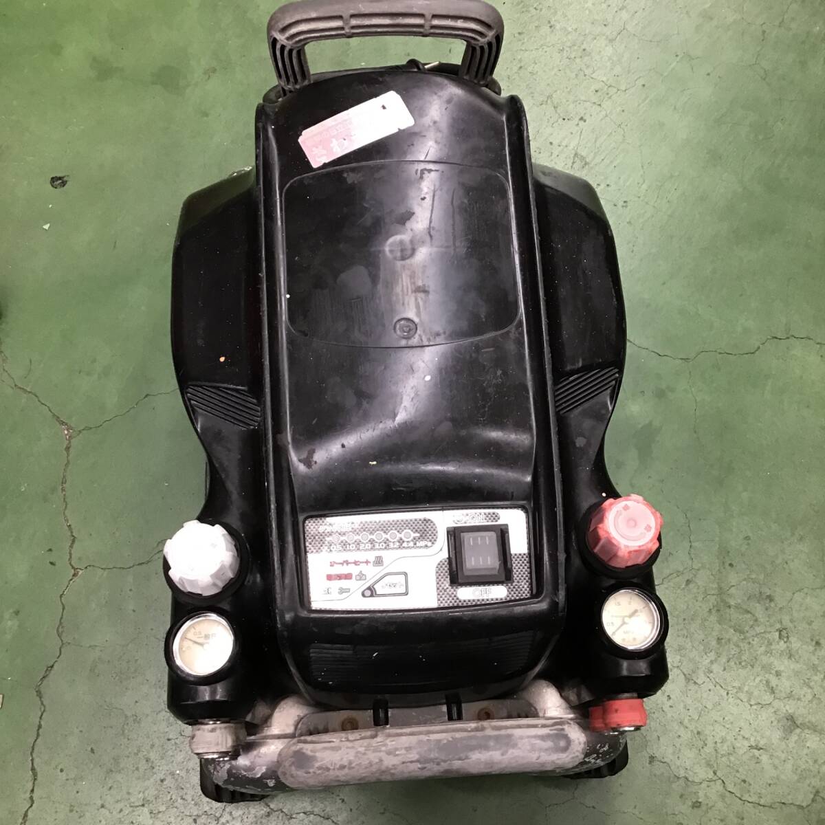 【現状品】★ハイコーキ(HIKOKI ※旧:日立工機) 常圧/高圧エアコンプレッサー EC1445H