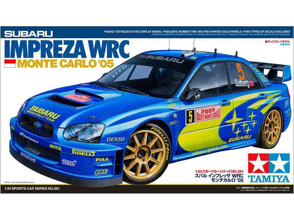 1/24 タミヤ 24281 スバル インプレッサ WRC モンテカルロ '05_画像1