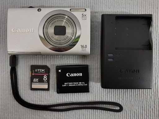 L0307-01　デジタルカメラ　Canon　PowerShot A2300_画像1