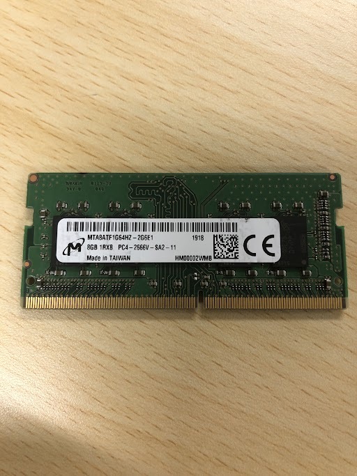 L0228-04　PCメモリ3個セットMicron　PC4-3200AA-SC0-11 8GB ×２ 　PC4-2666V-SA2-11　8GB×１ 計24GB _画像5