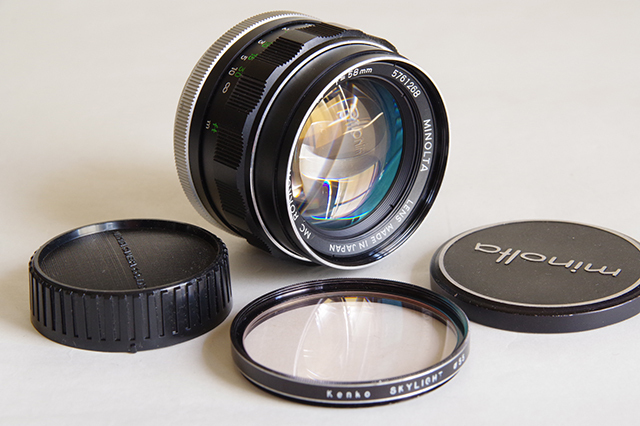 ■ミノルタ レンズ MC ROKKOR-PF 58mm 1:1.4 ■