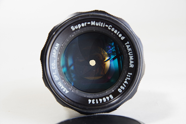 ■ペンタックス オールドレンズ asahi Super-Multi-Coated TAKUMAR 1:1.4 50mm■_画像3