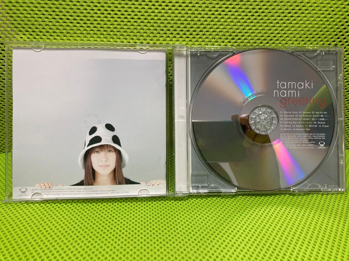 玉置成実　greeting　ガンダムSEED 主題歌 2曲 / tohko　籐子　小室哲哉 プロデュース　CD アルバム　2枚