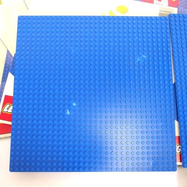 LEGO SYSTEM 基礎板 813 グリーン 627 ブルー 628 グレー 計12枚まとめ レゴ ブロック/100サイズ_画像6