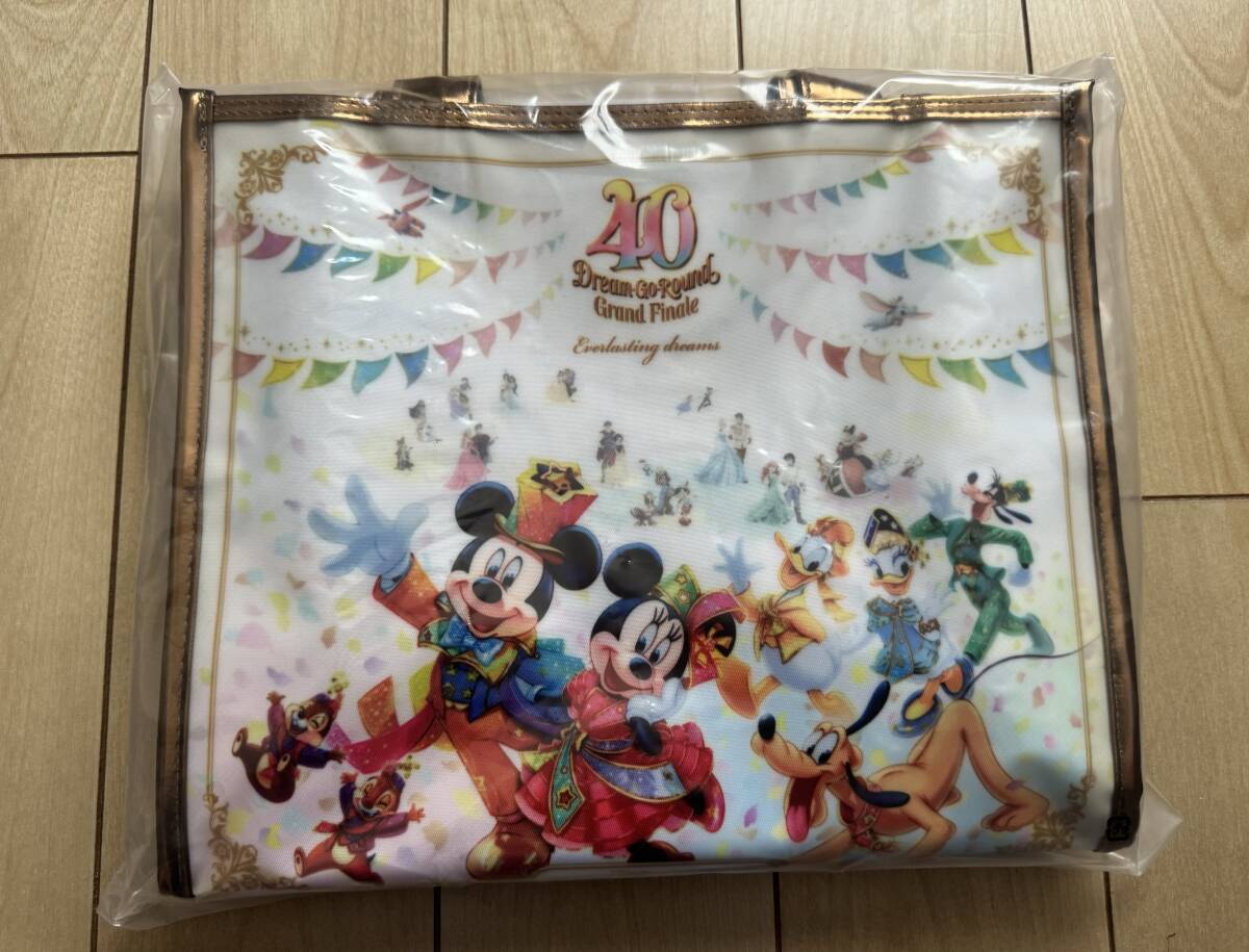 TDR 40周年　ディズニーランドホテル グランドフィナーレルーム 限定 　トートバッグ SET_画像1