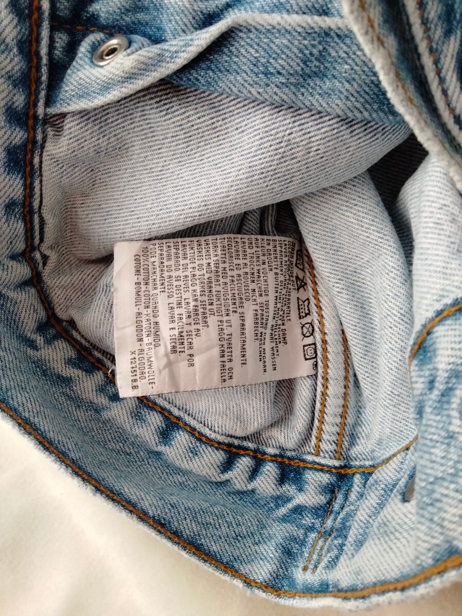 リーバイス デニムジャケット ユーロ Levi's /検索 ビッグＥ 501 517 505 usa vintage 赤耳 前期 後期 ヴィンテージ 70505 バレンシア_画像4