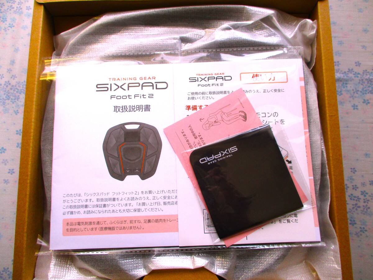 ★MTG シックスパッド フットフィット2 ブラック SIXPAD Foot Fit2 即日発送可 新品未使用の画像4