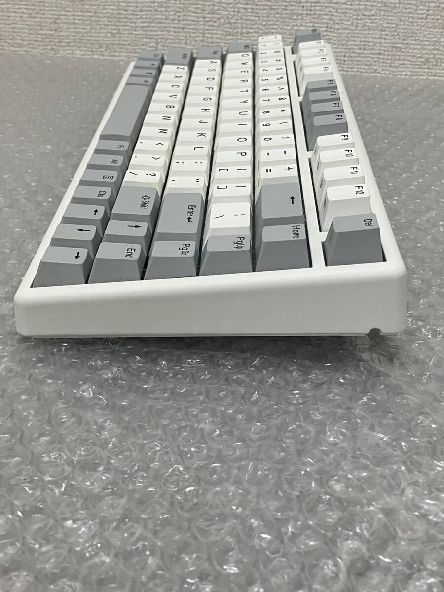 美品☆/NiZ/Plum/84EC-S/35gf adapter/静電容量無接点方式/Bluetooth/英語表記/Enhanced Keyboard/PC用/0320b2_画像9