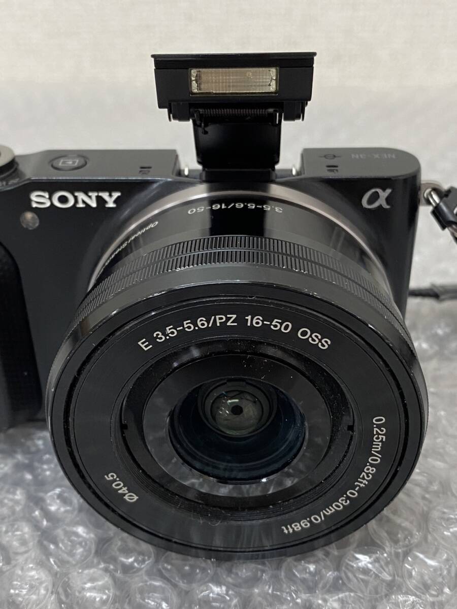 ジャンク品/SONY/ソニー/デジタル一眼カメラα/ミラーレス/一眼レフ/パワーズームレンズ/16-50mm/3.5-5.6/NEX-3N/0324c_画像6